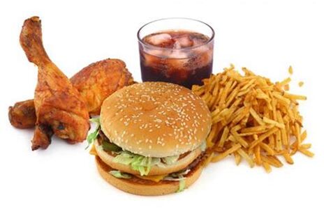 Junk food para potência