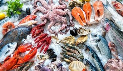 Frutas do mar para aumentar a potência em homens