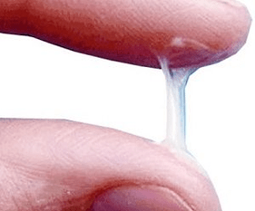 Como é normalmente a secreção de um homem