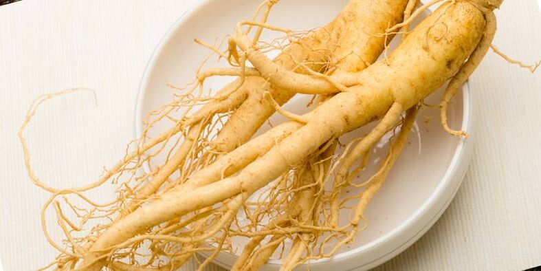 Ginseng para aumentar a potência